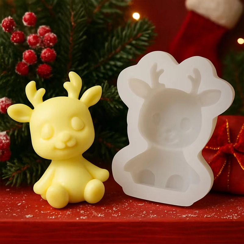 1-10PCS Christmas Reindeer Sil - Soap Making Diy Kit review and price