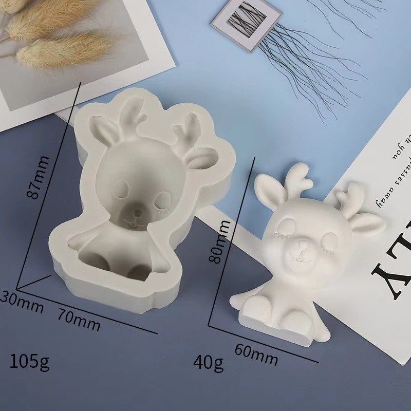 1-10PCS Christmas Reindeer Sil - Soap Making Diy Kit review and price