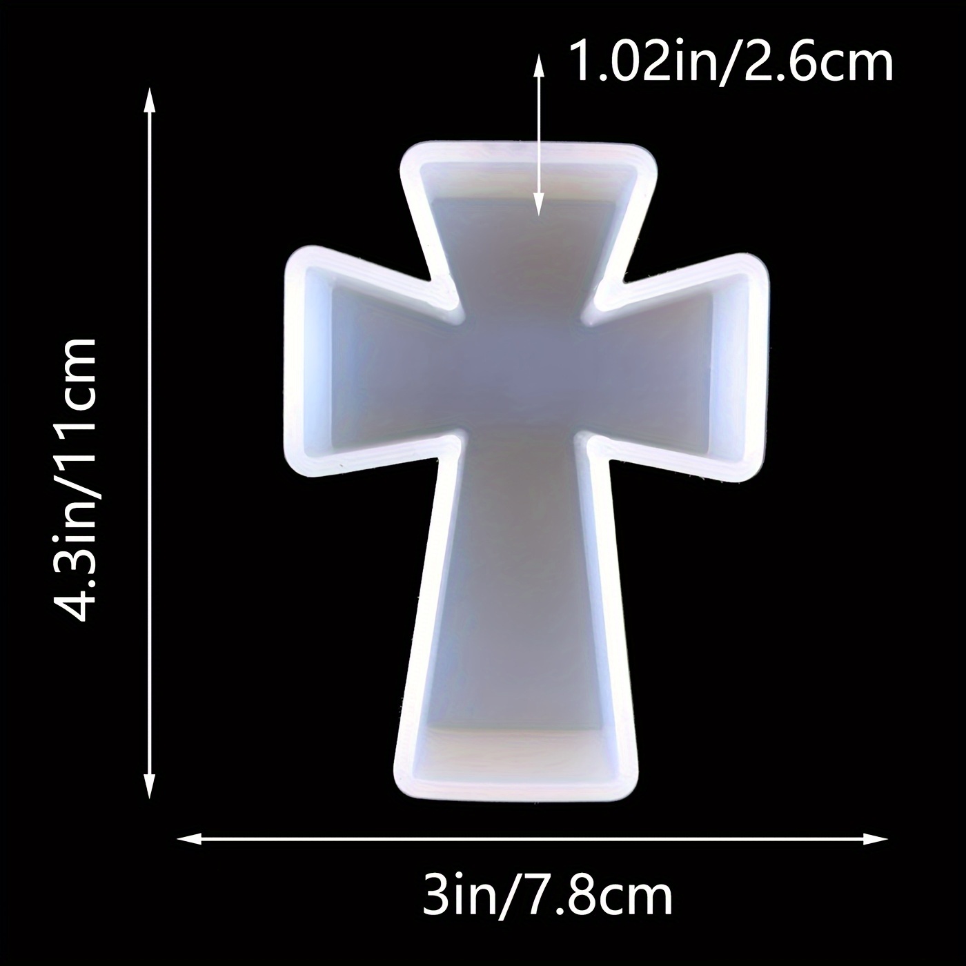 Silicone Mold Blessing Cross D - Soap Making Diy Kit review and price