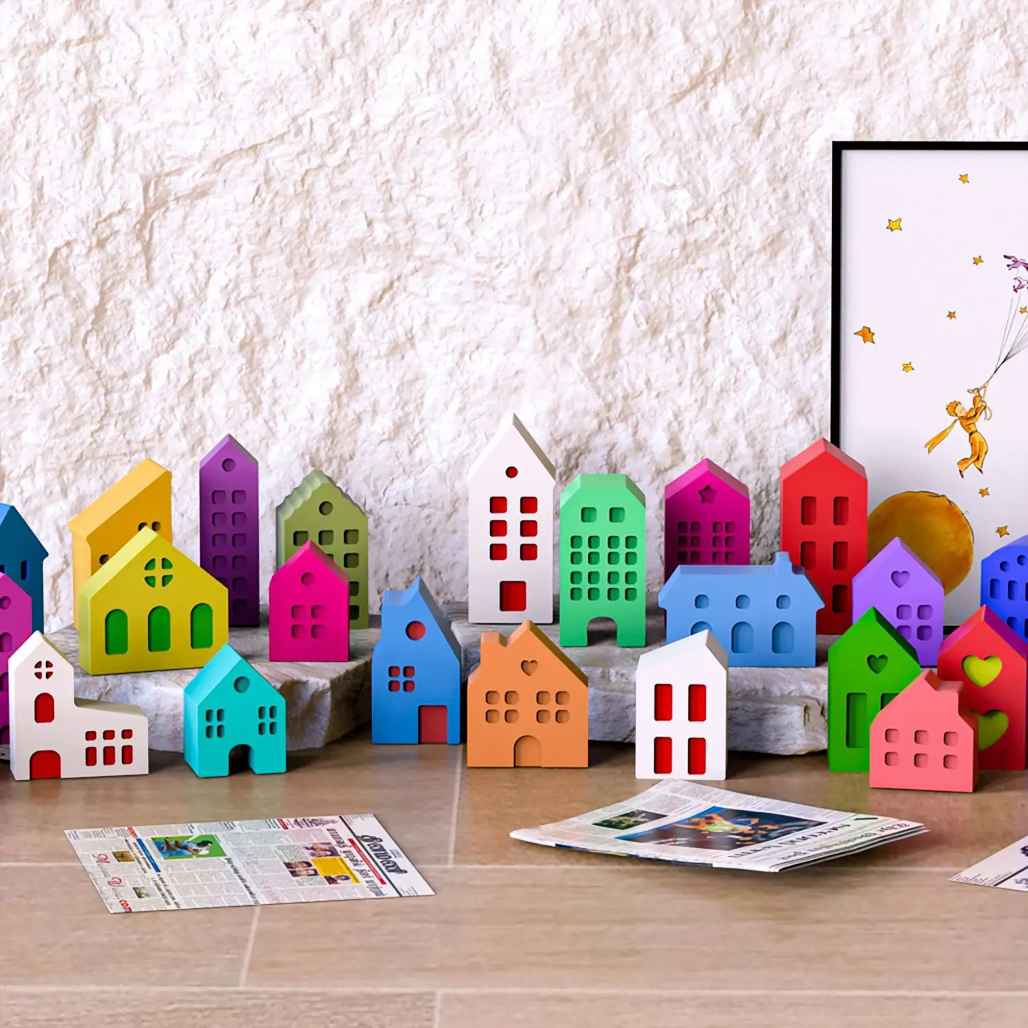 Multi-House Ornament Silicone  - Soap Making Gifts review and price